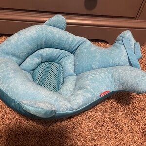 Blue Baby Bath Support